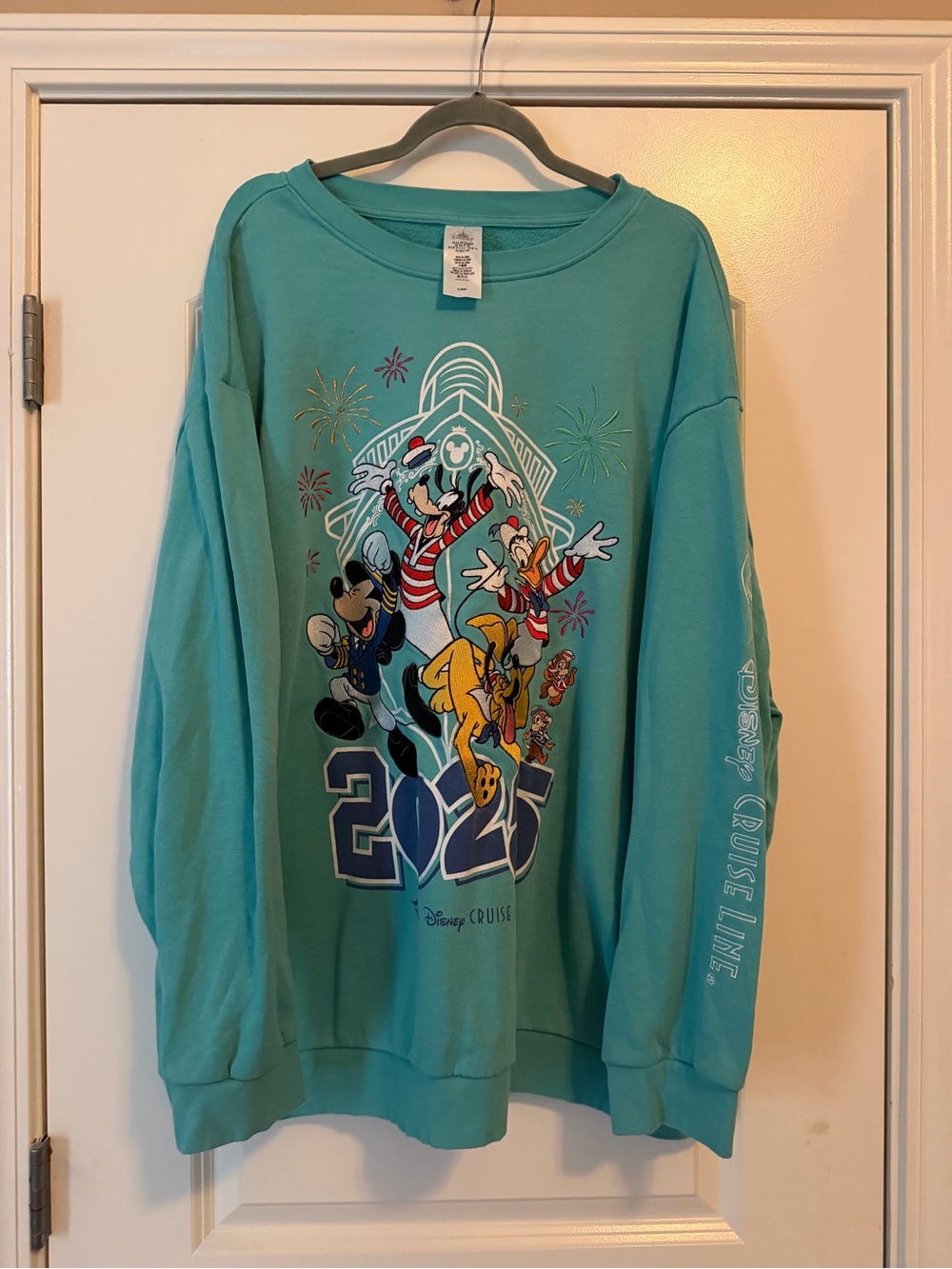 Disney Cruise Line 2025 Embroidered Pullover